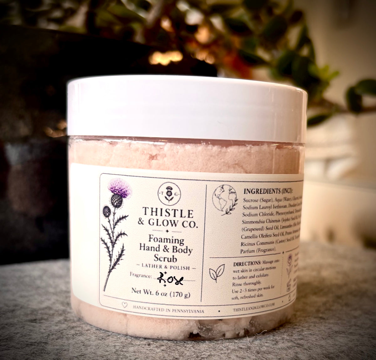 Foaming Hand and Body Scrub